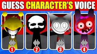 🔊 Guess The HORROR Incredibox Sprunki Characters by their VOICE  Pinki Simon Wanda [upl. by Lodhia597]