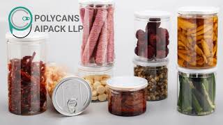 Food amp Beverage PET CansJar Packaging Manufacturer in Delhi [upl. by Naryt]