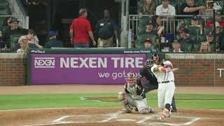 Ronald Acuna Jr Slow Motion Swing [upl. by Noemad]