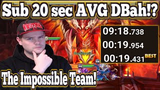 Sub 20sec Avg Dragons Abyss Hard  Potential Liam Replacement  Summoners War [upl. by Wayland225]