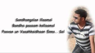 Manram Vandha Tamil Karaoke Mouna Raagam By BiSTRO YouTube [upl. by Ladnyc833]