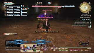 Final Fantasy XIV  Pharos Sirius Hard Synced World Record 1908 [upl. by Bonilla]