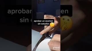 Cómo aprobar examen sin estudiar [upl. by Enaujed]