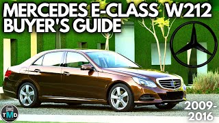 Used Mercedes EClass W212 Buyers guide 20092016 Avoid faults and common problems CDICGI [upl. by Tsirc995]