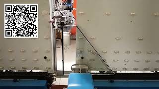 Automatic Sealing Robot for Insulating Glass DoubleTriple Glazing Step Glazing installed in Europe [upl. by Ahsoik]