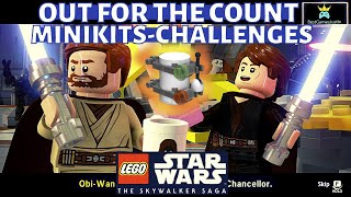 Out For The Count 100 Walkthrough LEGO Star Wars The Skywalker Saga MINIKITS CHALLENGES BRICKS [upl. by Orlina294]