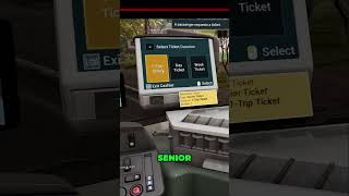 Ticketing Chaos A Day in the Life of a Bus Driver shorts bussimulator [upl. by Nohsav]