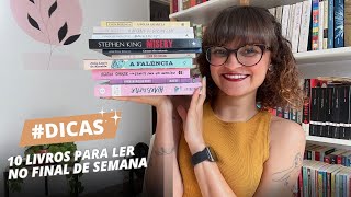 10 dicas de livros para ler no final de semana 📖 [upl. by Ennovoj]