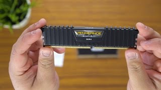 Corsair Vengeance LPX 16GB 2x8GB DDR4 RAM Black  Unboxing [upl. by Dnarud]