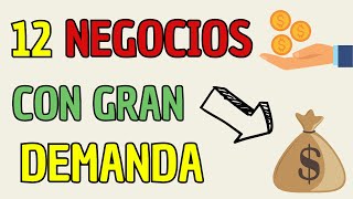 💰 ¡Los Negocios Más Demandados de 2024 🤑 [upl. by Cornew]