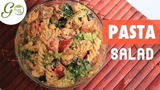 Vegan Recipe l Pasta Salad I Go Vegan Life [upl. by Matlick]