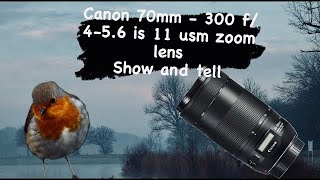 Canon 70300mm f456 is II usm Zoom Lens [upl. by Bauske]