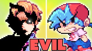 FRIDAY NIGHT FUNKIN mod EVIL Null vs BF [upl. by Eisdnyl]