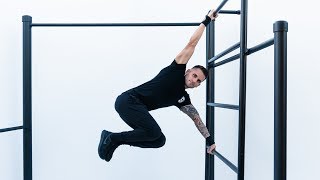 HUMAN FLAG WORKOUT FOR BEGINNERS BY OSVALDO LUGONES [upl. by Ellenahc]