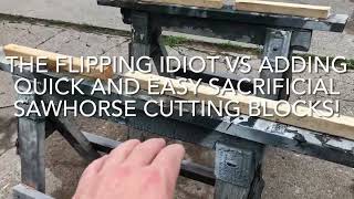 The Flipping Idiot vs Sacrificial Saw Horse AddOn Tops [upl. by Trahurn457]