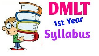 Dmlt 1st year syllabus  Nursing syllabus Paramedical syllabus Nursing [upl. by Lemyt]