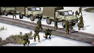 ArmA 3 Zombies Canadian Military Vs Zombies  Outbreak Zone [upl. by Ynohtnaluap]