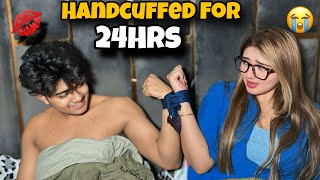 Handcuffed With My Girl For 24Hrs Gone Wrong 😭 [upl. by Lleret]