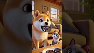 Cute Dog Oreo🙌🍀 dog cat cute funnyvideo puppy funny doglover shorts [upl. by Llarret791]