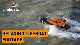 60 minutes of Ambient Relaxing RNLI Lifeboat Footage amp Music for Winding Down Meditation Study [upl. by Higgins]