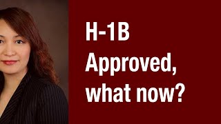 H1B Approved what now [upl. by Favin]