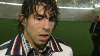 Carlos Tevez Interview [upl. by Ahsirt]