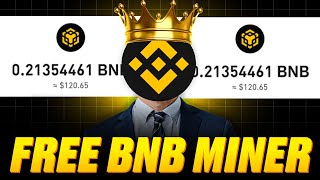 NO MINIMUM WITHDRAW 😒 Free BNB mining site 2024 [upl. by Acinorahs]