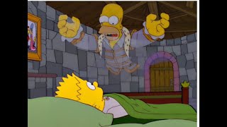 SIMPSONS PLAYERS DO HAMLET  BART AS HAMLET THE OLIVIER USURPER [upl. by Airdnas]