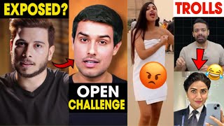 Nitish Rajput Exposed Dhruv Rathee😳 Flying Beast Trolls Ritu Rathee Influencer Crossed Limits… [upl. by Ora]