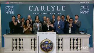 Carlyle Credit Income Fund NYSE CCIF Rings The Opening Bell® [upl. by Siuoleoj]