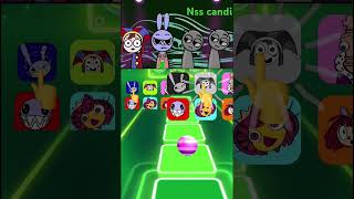 Sprunki Mix And The Amazing Digital Circus Tiles Hop Short Part2 animationtheamazing digitalcircus [upl. by Doley]