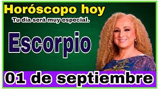 horóscopo de Escorpio para hoy 01 de septiembre 2024 [upl. by Rachelle]