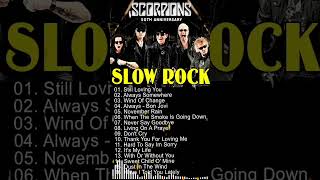 Slow Rock Ballads 70s 80s 90s  Scorpions Bon Jovi NirvanaLed Zeppelin U2Guns N RosesACDC [upl. by Annawd]