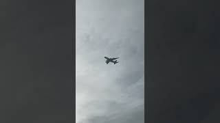 Emirates A380 Flyover But This Time At Summer Hill Instead of Sydenham [upl. by Killy]