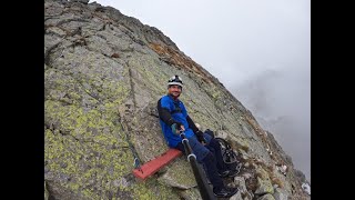 Wysokie Tatry Słowackie Czerwona Ławka i Lodowa Przełęcz [upl. by Rot467]