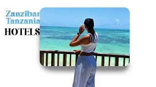 Where to stay in Zanzibar Tanzania Hotels and Beaches [upl. by Aisetal]