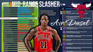 Demar DeRozan Build Chicago Bulls Version  MIDRANGE SLASHER [upl. by Nimoynib]