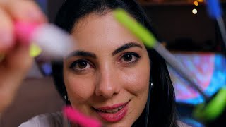 ASMR MICROBLANDING NA SUA SOBRANCELHA [upl. by Akenehs48]