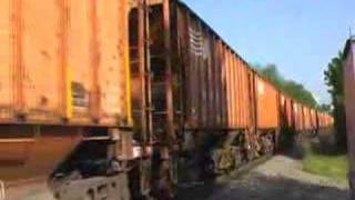 Norfolk Southern Rock Train  Asheville North Carolina [upl. by Aisined279]