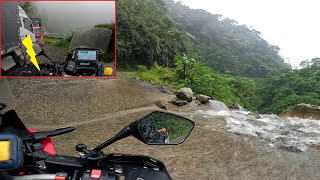 Cruzo a FANTÁSTICA carretera Trampolim de La Muerte em direção a Mocoa em Colômbia [upl. by Nicholl411]