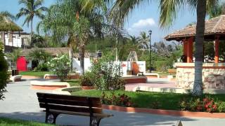 Plaza de La Cruz de Huanacaxtle Riviera Nayarit Mexico HD [upl. by Eseenaj]