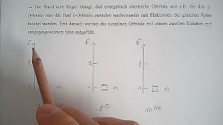 Theorie Das Orbitalmodell Teil 4 – Pauli Prinzip und Hundsche Regel [upl. by Jarid]