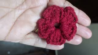 Easy Crochet Flowers For Beginners  papia crafts [upl. by Salene693]