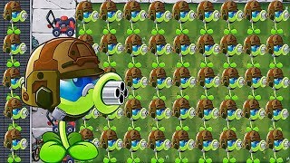 Plants vs Zombies 2 MODChinese Gatling Pea Pvz 2 Vs All Freakin Zomboss Gameplay 2018 [upl. by Akiemahs58]