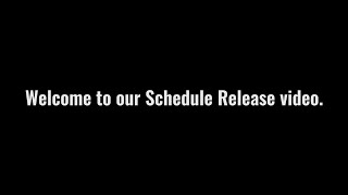 Avalanche 202122 Schedule Release Video [upl. by Louth757]