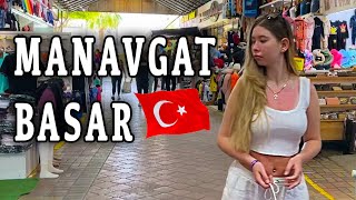 Der Montags Basar in Manavgat HEUTE SIDE Türkei 2024 Antalya manavgat bazaar sideturkey [upl. by Eednil]