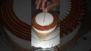 cake kati diye dijain vairalshort youtube cakedecorating terending video [upl. by Call]