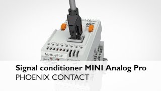 Signal conditioner MINI Analog Pro – Highly compact and spacesaving [upl. by Melvyn291]