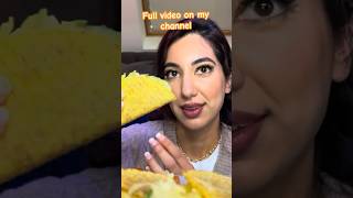 TACOS 🌮 asmr mukbang eatingsounds eatingasmr mukbangasmrvideos crunchy relaxing asmrvideos [upl. by Selmore]