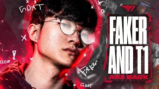 FAKER AND T1 ARE BACK VS NS  LCK SUMMER 2024  CAEDREL [upl. by Frisse]